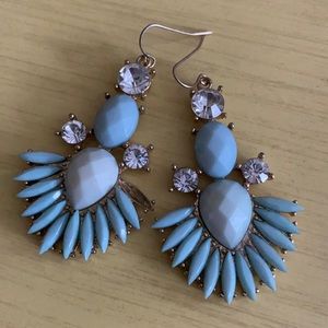Blue earrings